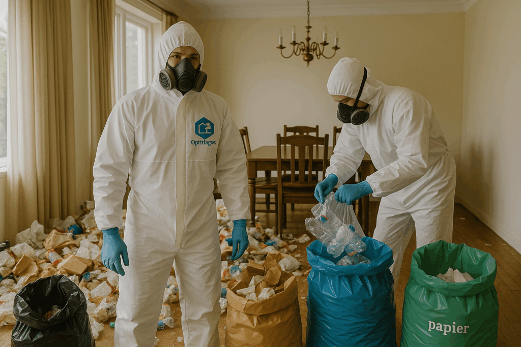 Equipe nettoyage Optidiogène